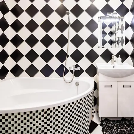 Bv Black And White Apartment *