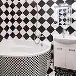 Bv Black And White Apartment Lviv
