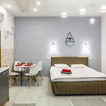 Bv Black And White Apartment Lviv